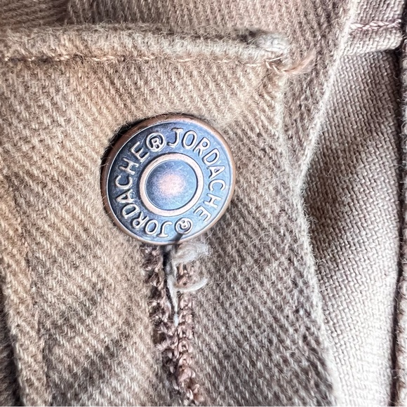 Classic VTG Jordache Brown Denim Hiking Gorpcore Y2K Jeans 10 High Rise Casual - Picture 8 of 12